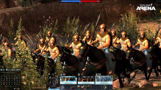 Total War: Arena - konnica barbarzyńców