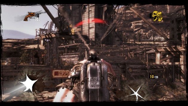 Call of Juarez: Gunslinger - komiksowa grafika