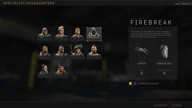 Call of Duty: Black Ops 4 beta - 10 specjalistów