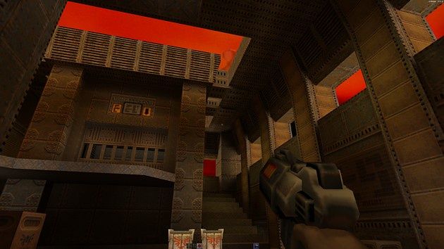 Quake II RTX - porównanie 2 (OpenGL)