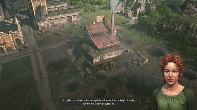 Anno 1800 - kadrowanie na budynki podczas wstawek fabularnych