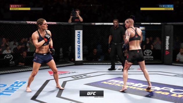 EA Sports UFC 3 - kobiety walczące w klatce