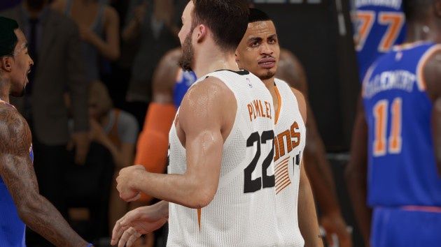 NBA 2K15 - screen z gry