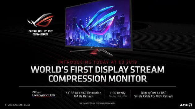 ASUS ROG - monitor DSC