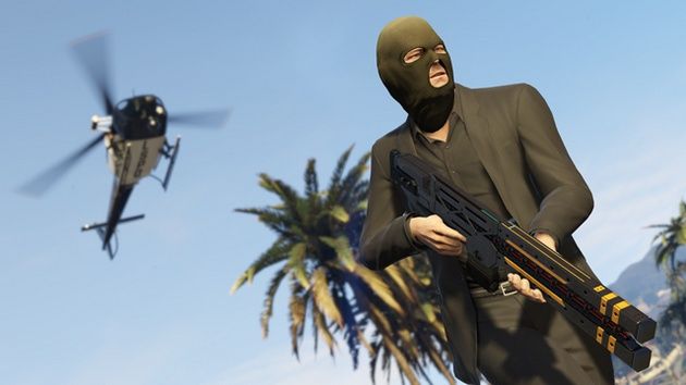 GTA V railgun