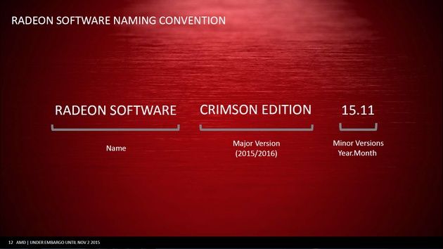 AMD Radeon Software - interfejs