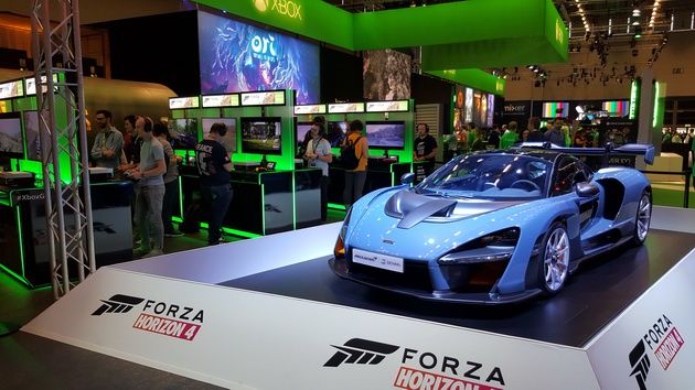 Gamescom 2018 - stoisko Xbox One