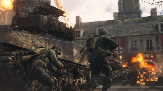 Call of Duty: WWII screen czołg