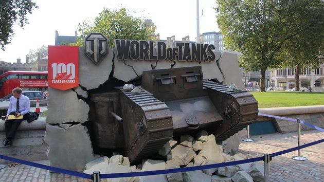 Wargaming świętuje 100 lat czołgów - baner reklamowy