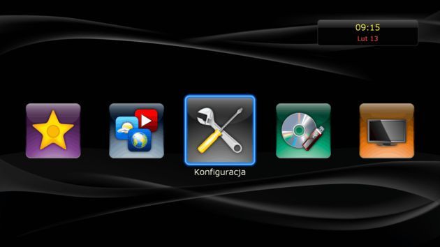Dune HD Base 3D - menu