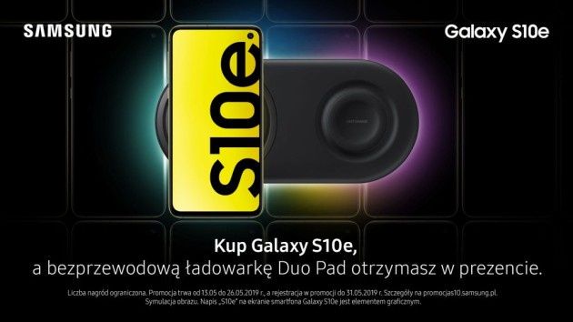 Samsung Galaxy S10e promocja
