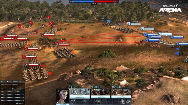 Total War: Arena screen mapa