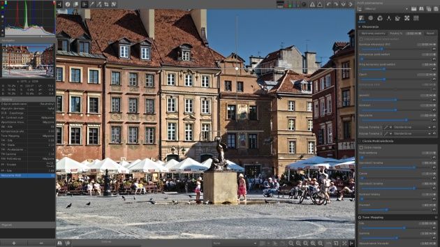 RAW Therapee 5.0 polski interfejs