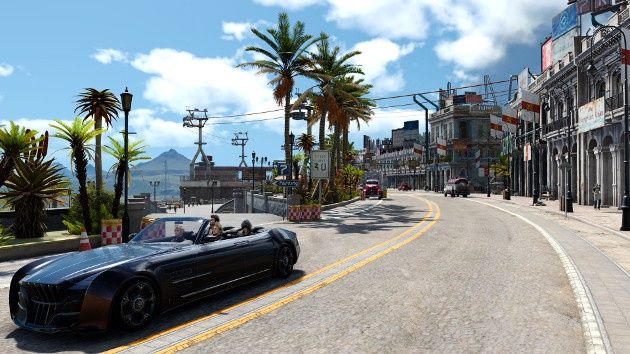 Final Fantasy XV screen auto