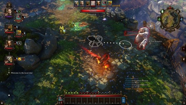 Divinity: Original Sin walka z potworem