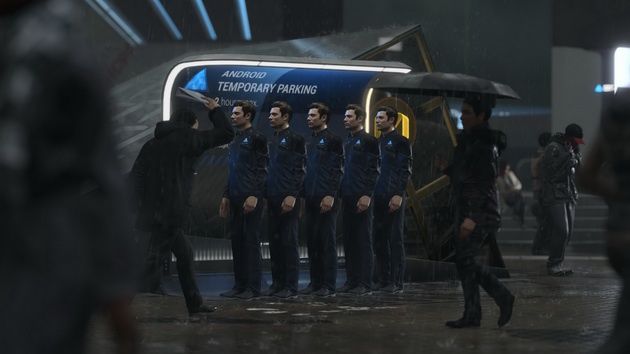Detroit: Become Human - stacja ładowania dla androidów