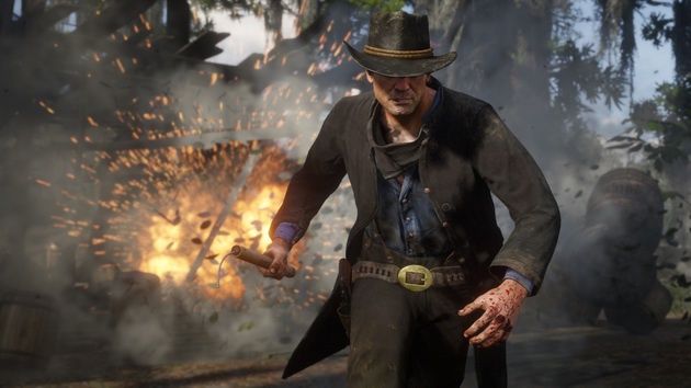 Red Dead Redemption 2 - z dynamitem w ręku