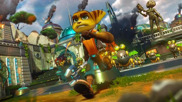Ratchet &amp; Clank - lombaks w akcji