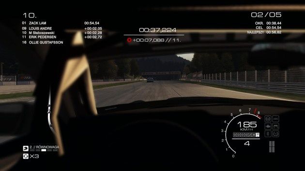 Grid: Autosport wyścig w nocy