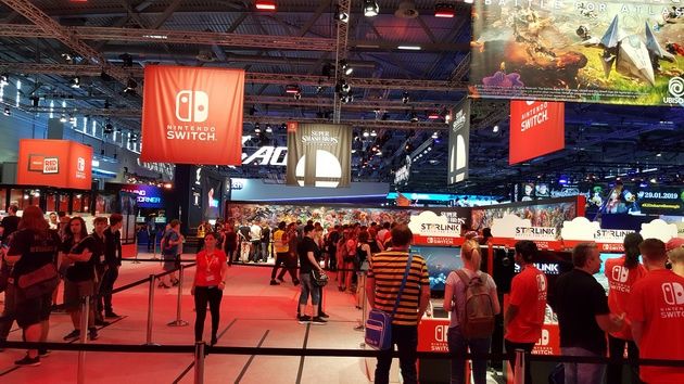 Gamescom 2018 - stoisko Nintendo