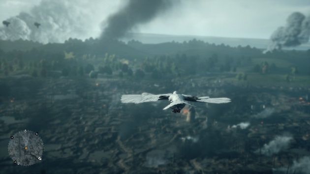 Battlefield 1 - gołąb pocztowy