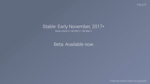 MIUI 9 Global