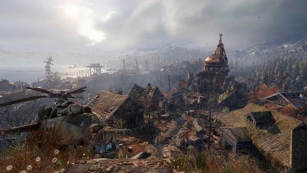 Metro Exodus gra screen miasto
