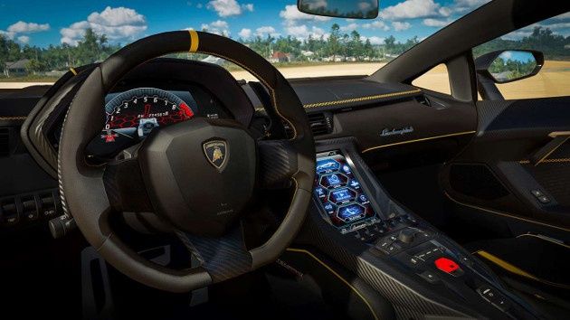 Forza Horizon 3 wnętrze