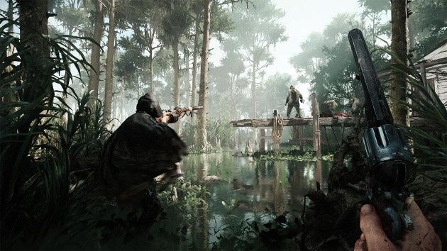 Hunt: Showdown gra survival screen rewolwer