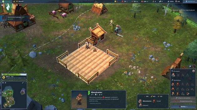 Northgard - rolnik i jego pole