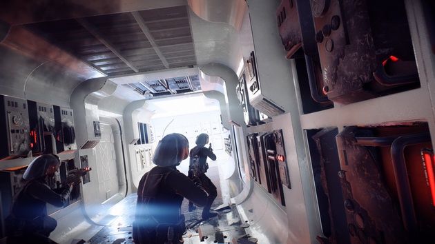 Star Wars: Battlefront II - znany korytarz
