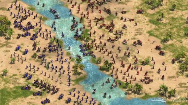 Age of Empires: Definitive Edition - bitwa nad rzeką