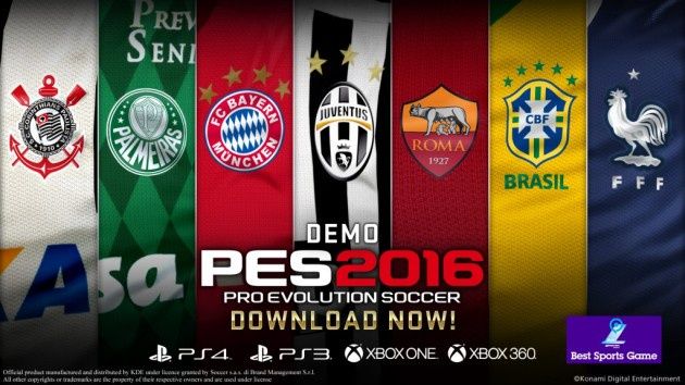 PES 2016 demo