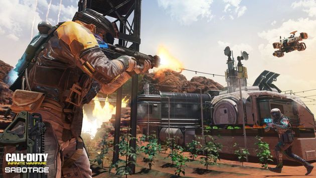 Call of Duty: Infinite Warfare Sabotage - mapa Dominion