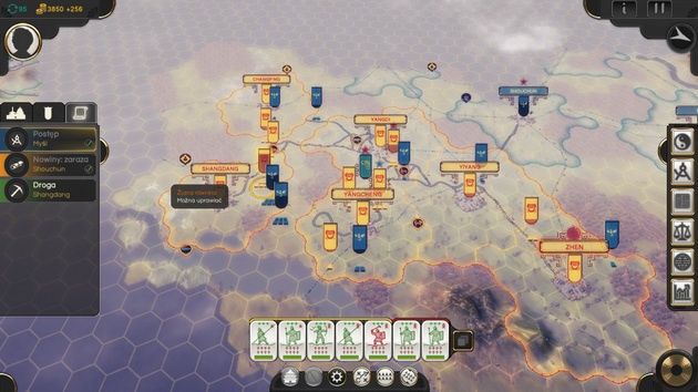 Oriental Empires - widok ogólny mapy