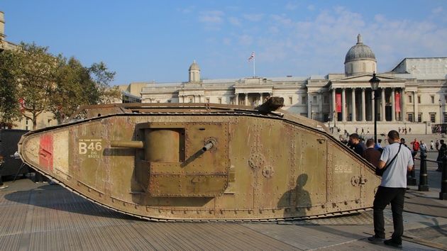 Wargaming świętuje 100-lecie czołgów -Mark IV widok z boku