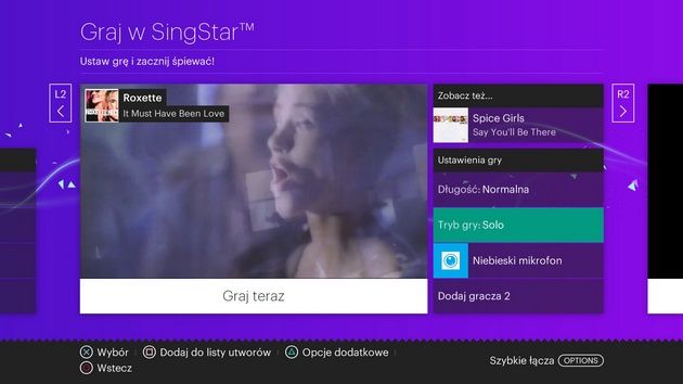 PlayLink - Singstar Celebration i wybór utworów