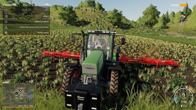 Farming Simulator 19 - opryskiwanie pola