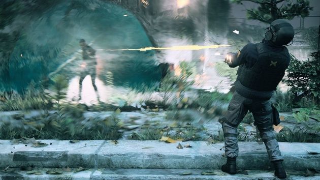 Quantum Break - strzał zza osłony