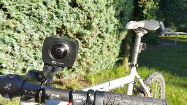 Goclever Extreme 360 na rowerze
