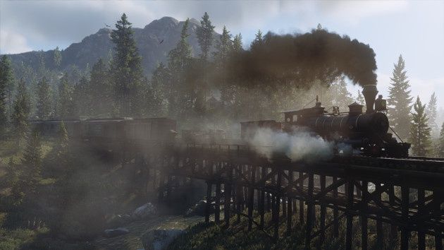 Red Dead Redemption 2 pociąg