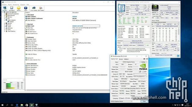 Nvidia GeForce GTX 1080M - specyfikacja