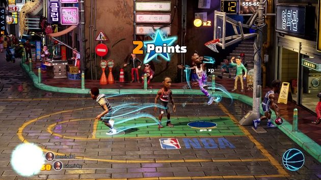 NBA 2K Playground 2 - bieg pod kosz