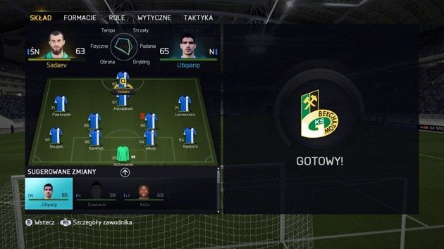 Fifa 15 - sugerowane zmiany