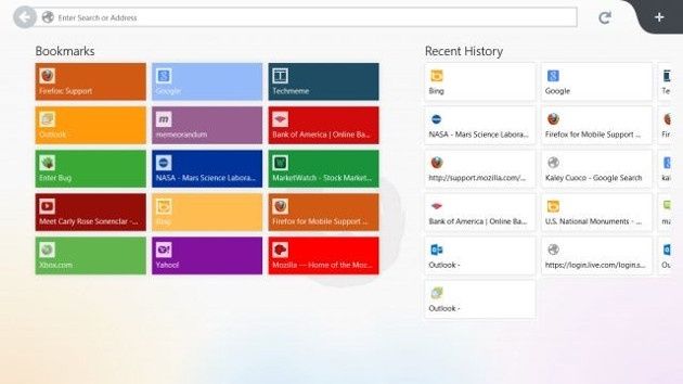 mozilla firefox wygląd przeglądarka interfejs moderm ui