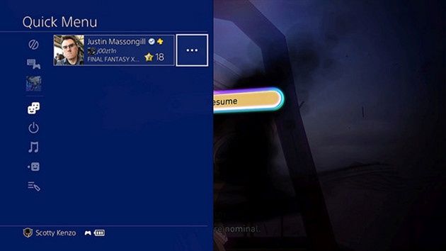 PS4 4.50 menu
