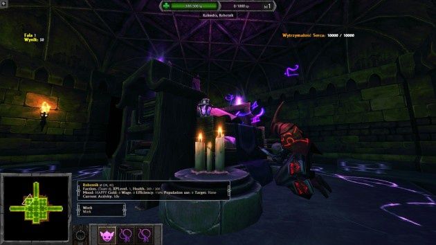 War for the Overworld - transformacja bohatera