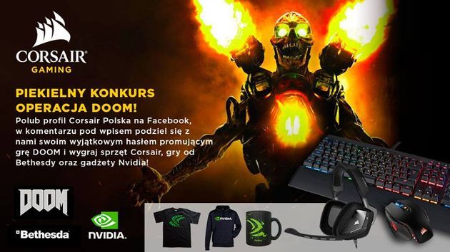 Corsair i Nvidia - konkurs DOOM