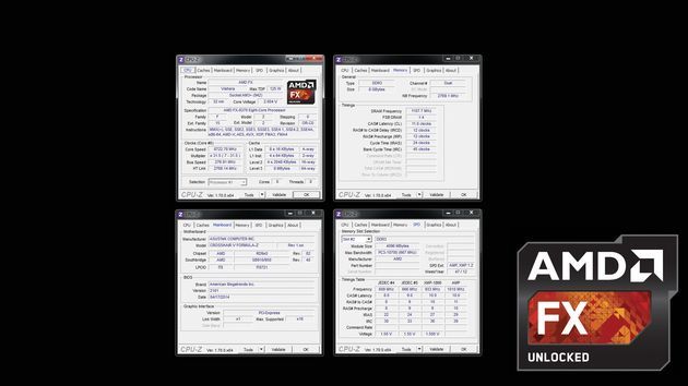 AMD FX-8370 podkręcanie procesora - wynik 8723 MHz