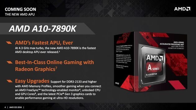 AMD A10-7890K procesor APU